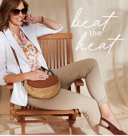 Beat the heat with lighter layers